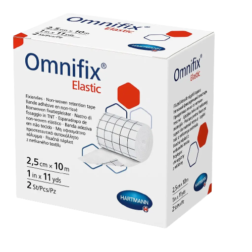 Пластир еластичний фіксуючий на нетканій основі Omnifix® Elastic 2,5смх10м 2шт